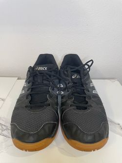 ASICS Black Indoor Court Sneakers