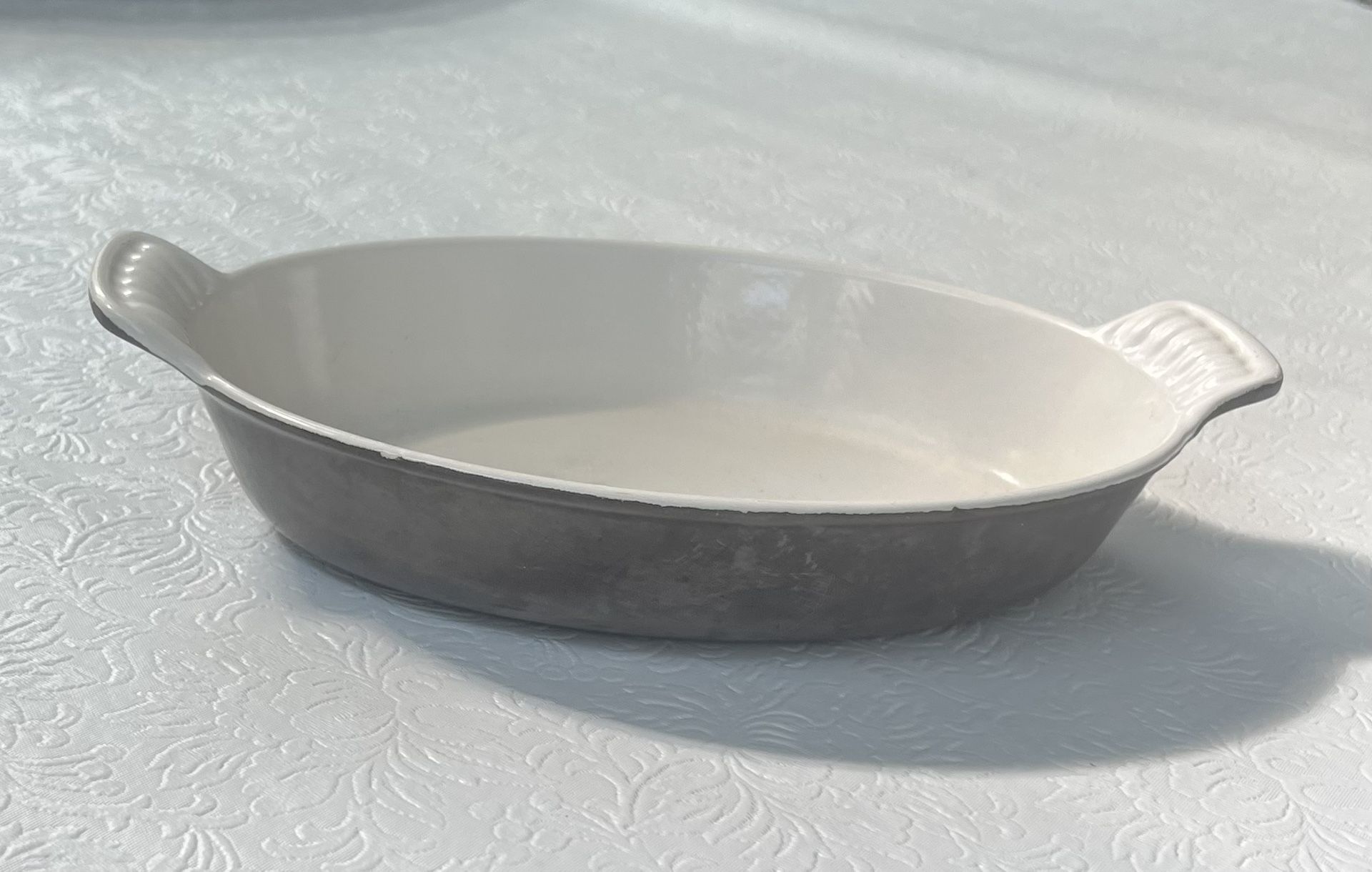 Le Creuset Heritage Gratin Baking Pan #28 13-1/4In Length