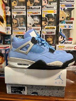 Jordan 4 University Blue 10.5M