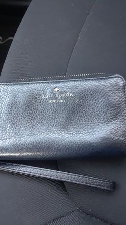 Kate spade black leather wallet