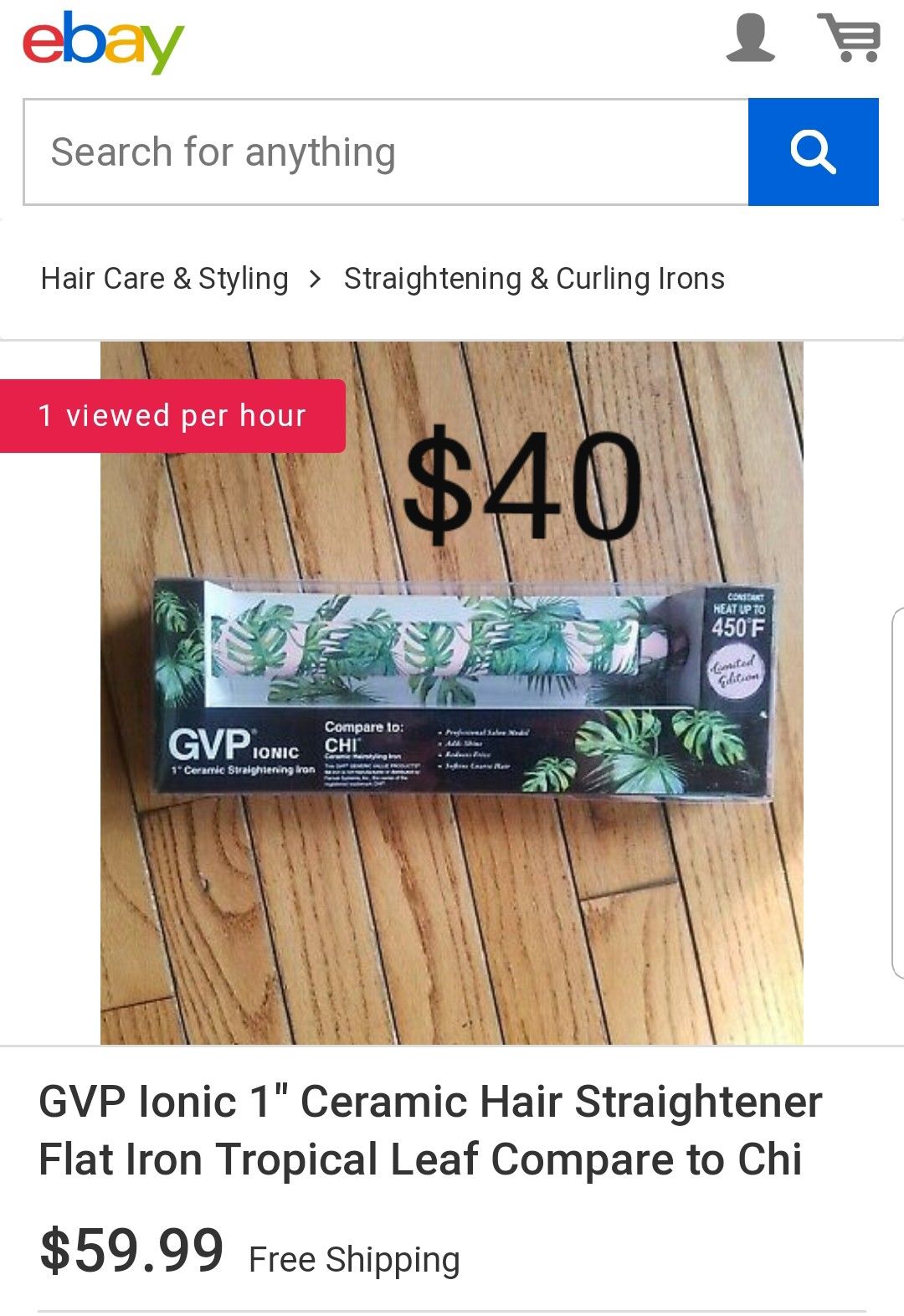 Hair Straightener