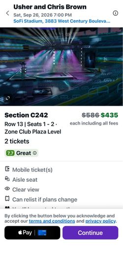 Chris Brown and Usher tickets