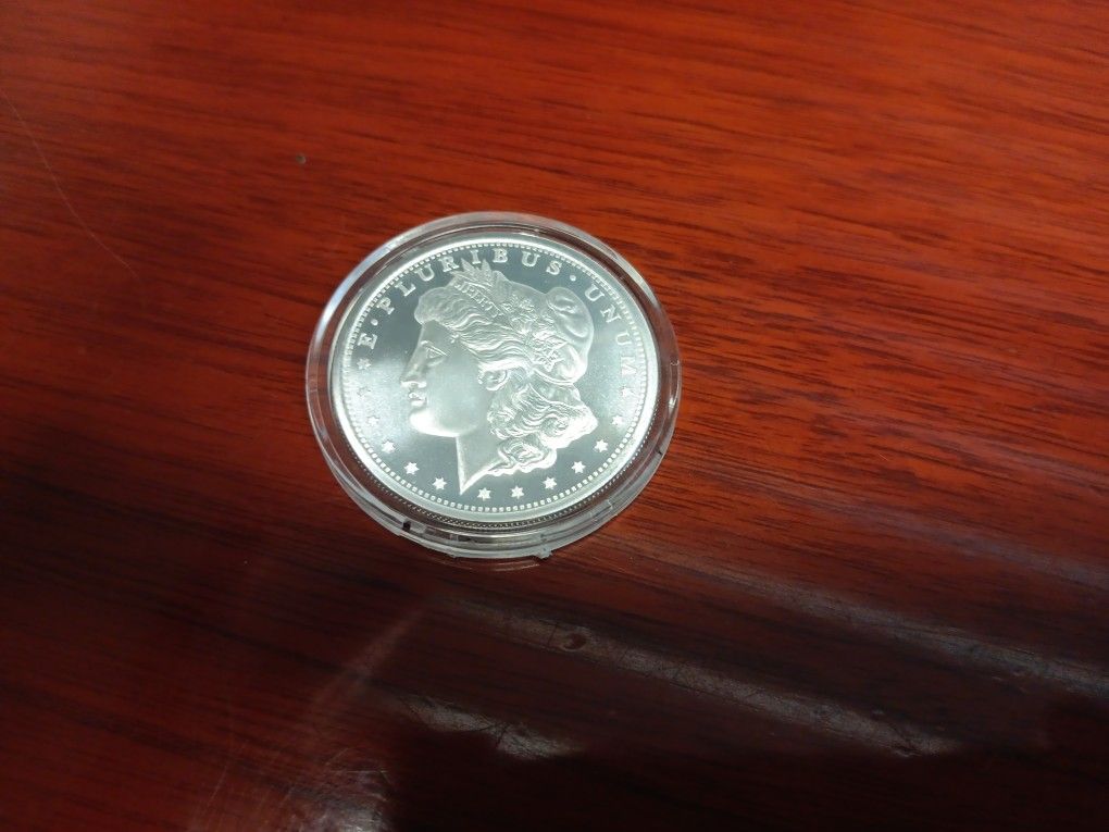 Morgan One Troy ounce .999 Fine Silver