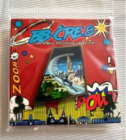 Board Meeting at Balboa Pin SDCC 2026 BB-CRE.8 San Diego Comic Con Silver Surfer