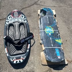 New O'Brien Baker Wakeboard and Cyclone Hydroslide Kneeboard $40 Each
