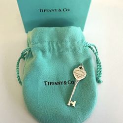 Tiffany & Co. Return to Tiffany Key Pendant Sterling Silver 