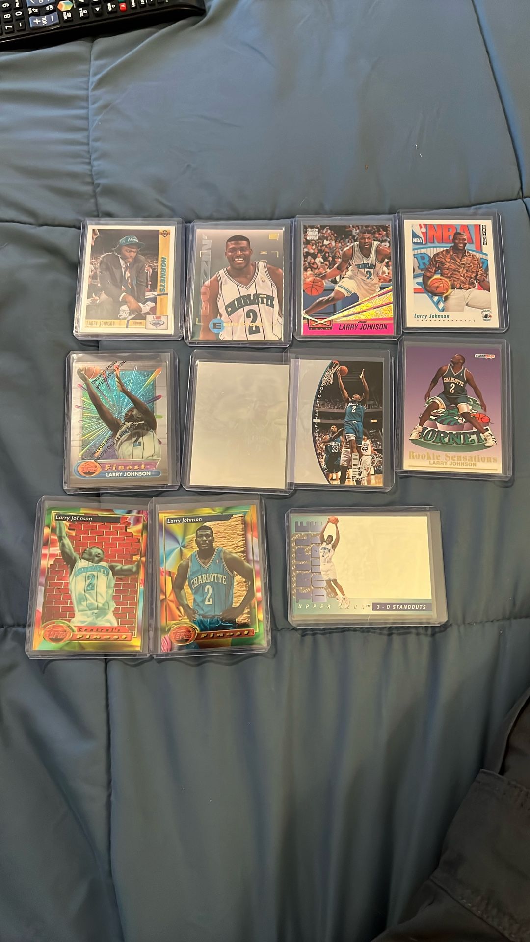 Larry Johnson Card Lot - Charlotte Hornets