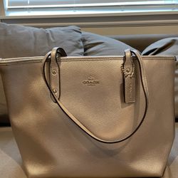 Coach Tote Bag Rose Gold 