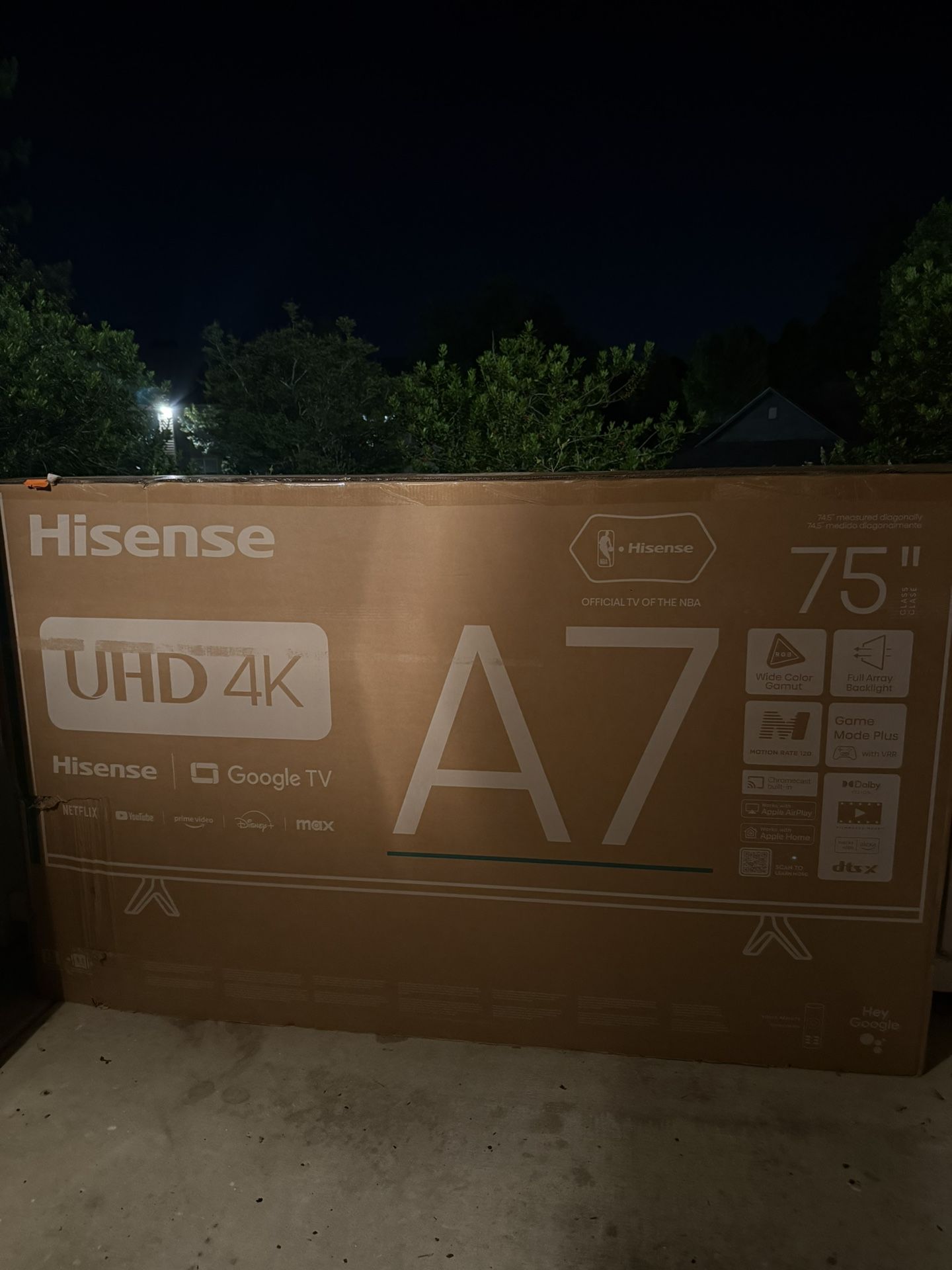 75 Inch Hisense