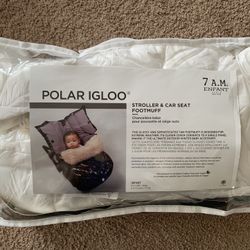 7am Enfant Polar Igloo Stroller Carseat Footmuff