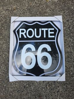 Free Route 66 light Sign