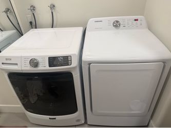 Washer and dryer
