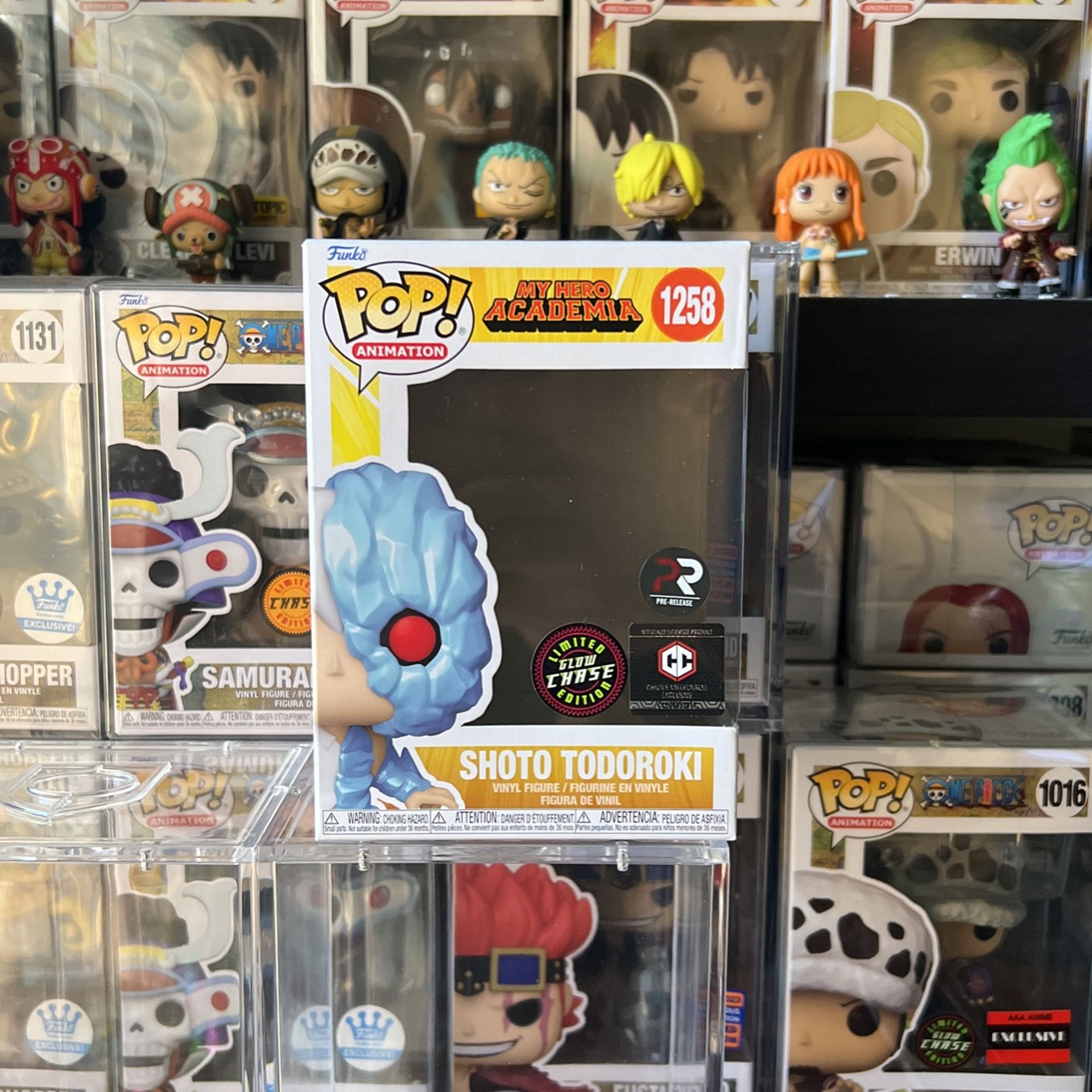 Replacements Box Funko Shoto Todoroki Chase Pre Release Chalice Collectibles Exclusive