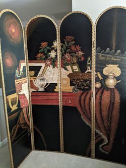 4 Panel Partition Divder