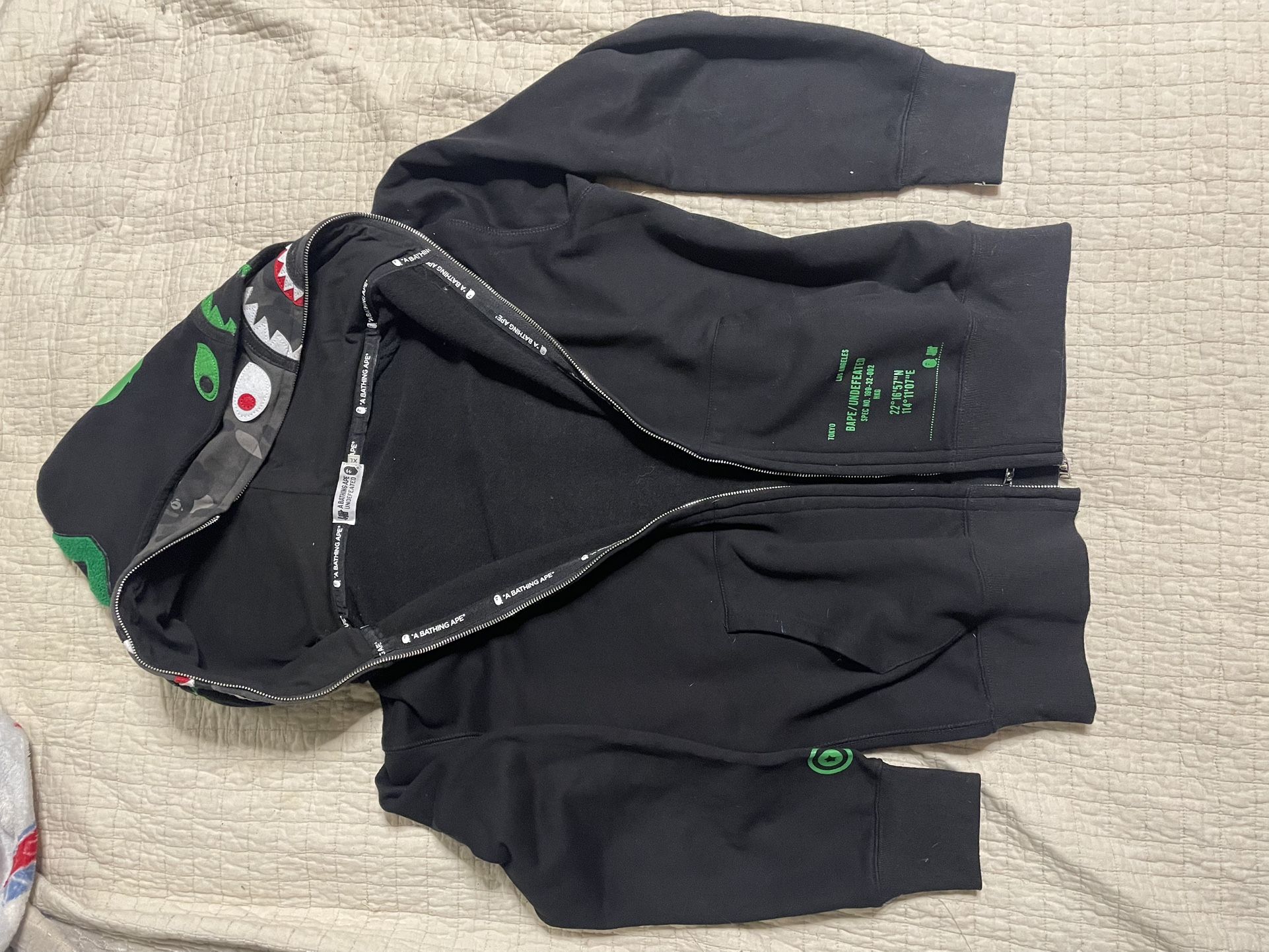 Bape X Undefeated Hoodie