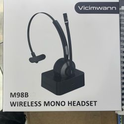 Vicimwann  Bluetooth Headset For Drivers 