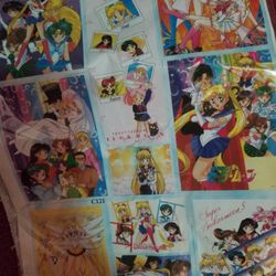 Sailor Moon Stickers Vintage