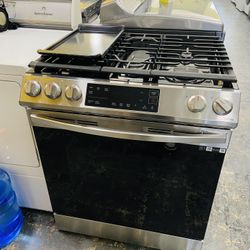 Samsung Slide In Stove No Credit Needed