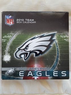 Philadelphia EAGLES 2010 Team Box Calendar