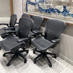 Herman Miller Aeron’s B & C Office Chairs New Lumbar Back Support Gaming Chairs 