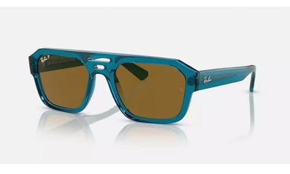 Ray-Ban Polarized Sunglasses RB4397 Corrigan 668383 Men's Women's Blue Brown