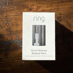 RING Camera Rechargeable Battery - Like New! 