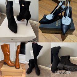 Nuevas botas y zapatos de mujer