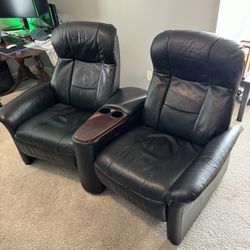 Elano Leather Power Recliner