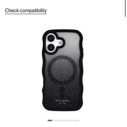 kate spade new york Wavy Case with MagSafe for iPhone 17 - Nightfall