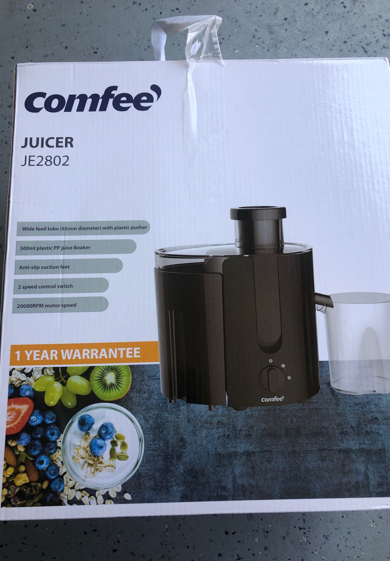 Comfee. Juicer. JE2802