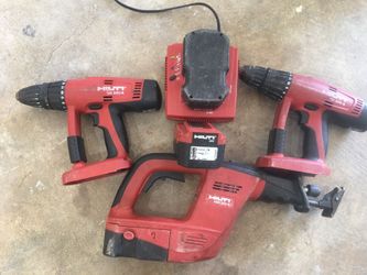 Hilti UH-240-A-24V-CORDLESS-RECIPROCATING-SAW-AND-HAMMER-DRILL-DRIVE