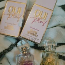 Juicy Couture "oui Play" Stackables In Blooming Babe & Sweet Diva