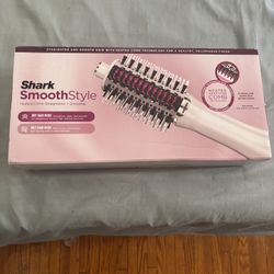 Shark HT212 SmoothStyle Heated Comb + Blow Dryer Brush with Heat Resistant Bag