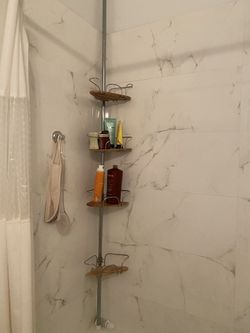 Shower shelves