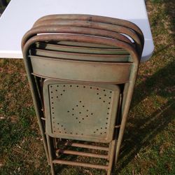 Antique Metal Chairs