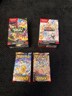 Pokémon TCG Booster Bundle & Booster Pack Lot