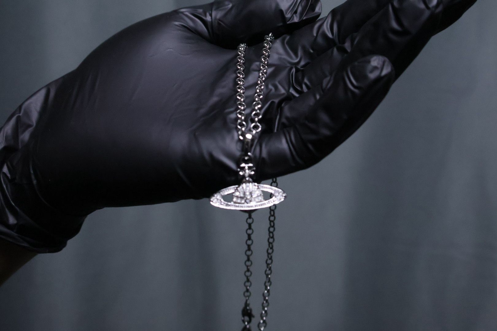 Vivienne Westwood Bas Relief Orb Pendant