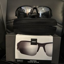 Bose Frames Tempo Sports Audio Sunglasses With Polarized Lenses Black