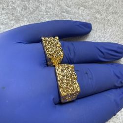 Good Plated Nugget Rings 