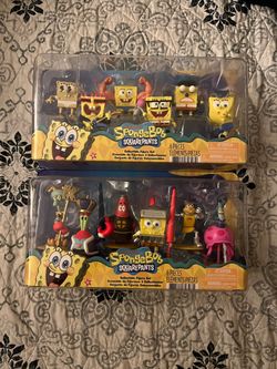 SpongeBob SquarePants Collectible Figure Sets (2 Packs)
