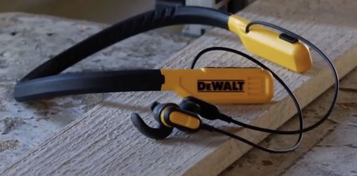 DeWalt Bluetooth earbuds