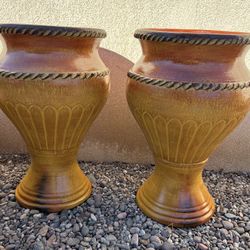 New Flower Pots Made Out Of Clay Perfect Gift 🎁 
