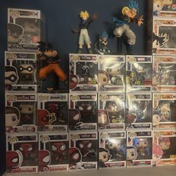 Mixed Funko Pops 