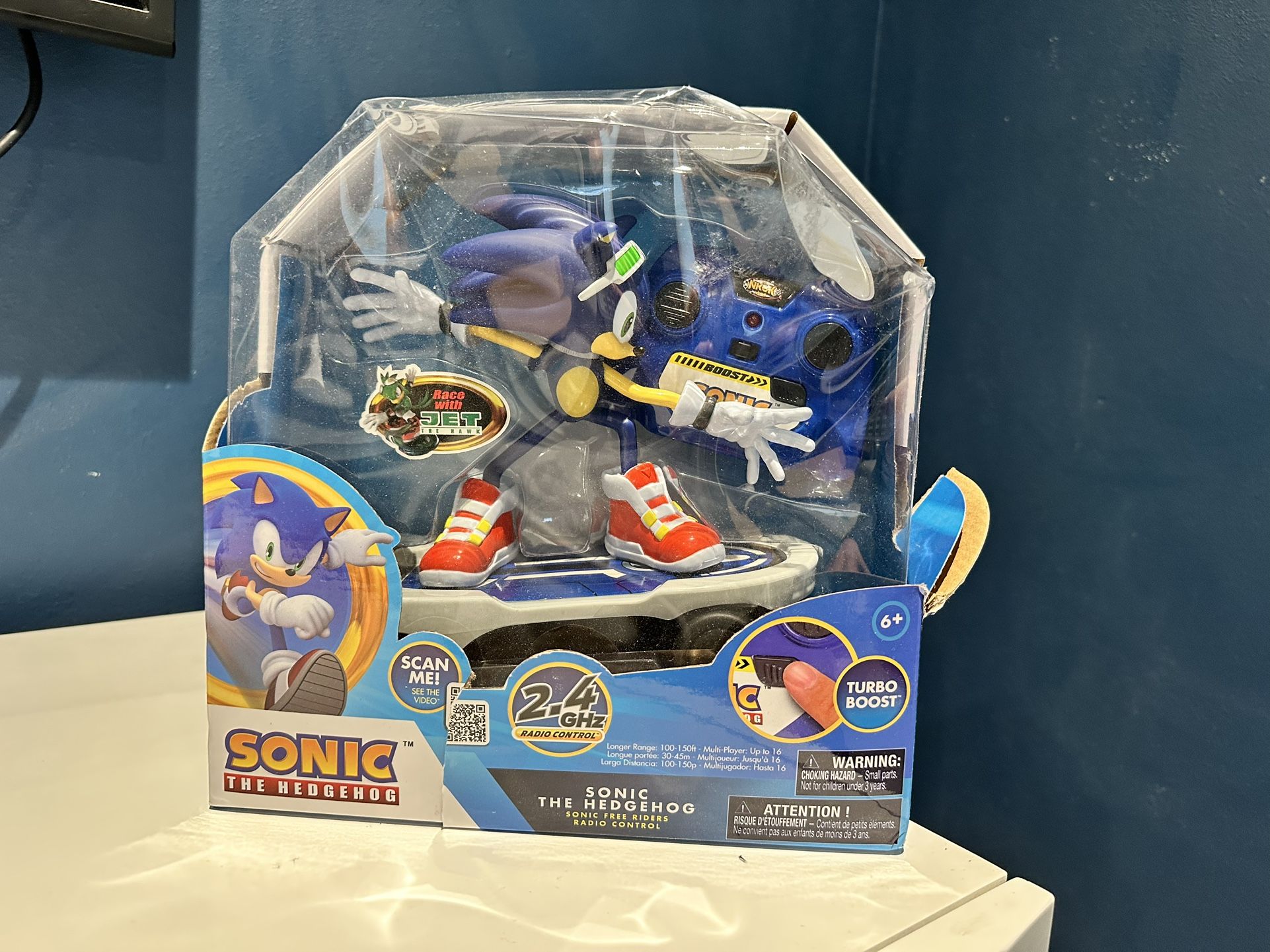   Sonic the Hedgehog - Free riders radio control racer