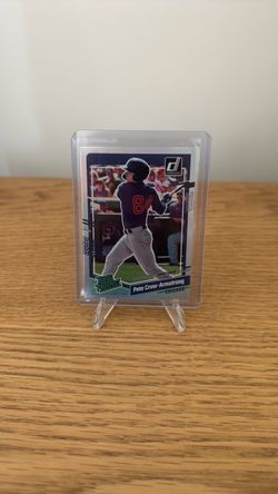Pete Crow-Armstrong Donruss Rated Prospect- #’d /319