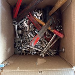 Box Full Of Wrenchs 