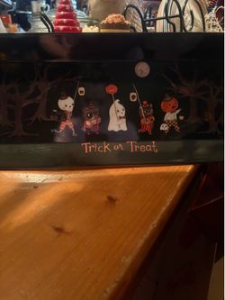 Large Halloween tray