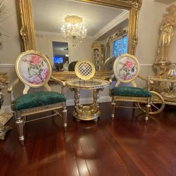 Very Gorgeous One of the kind Custom made 2 Chairs Only