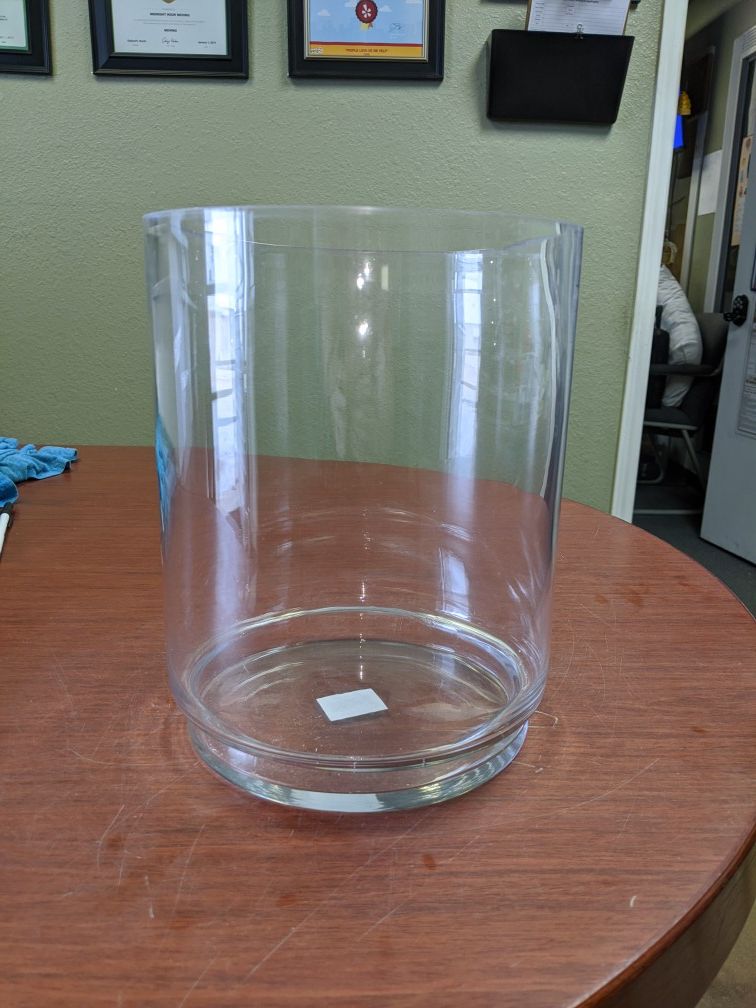 New Heavy Glass Vases