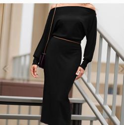 2 piece Crop Top & Pencil Skirt Size SMALL or MEDIUM